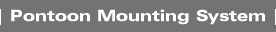 Pontoons Mounting System